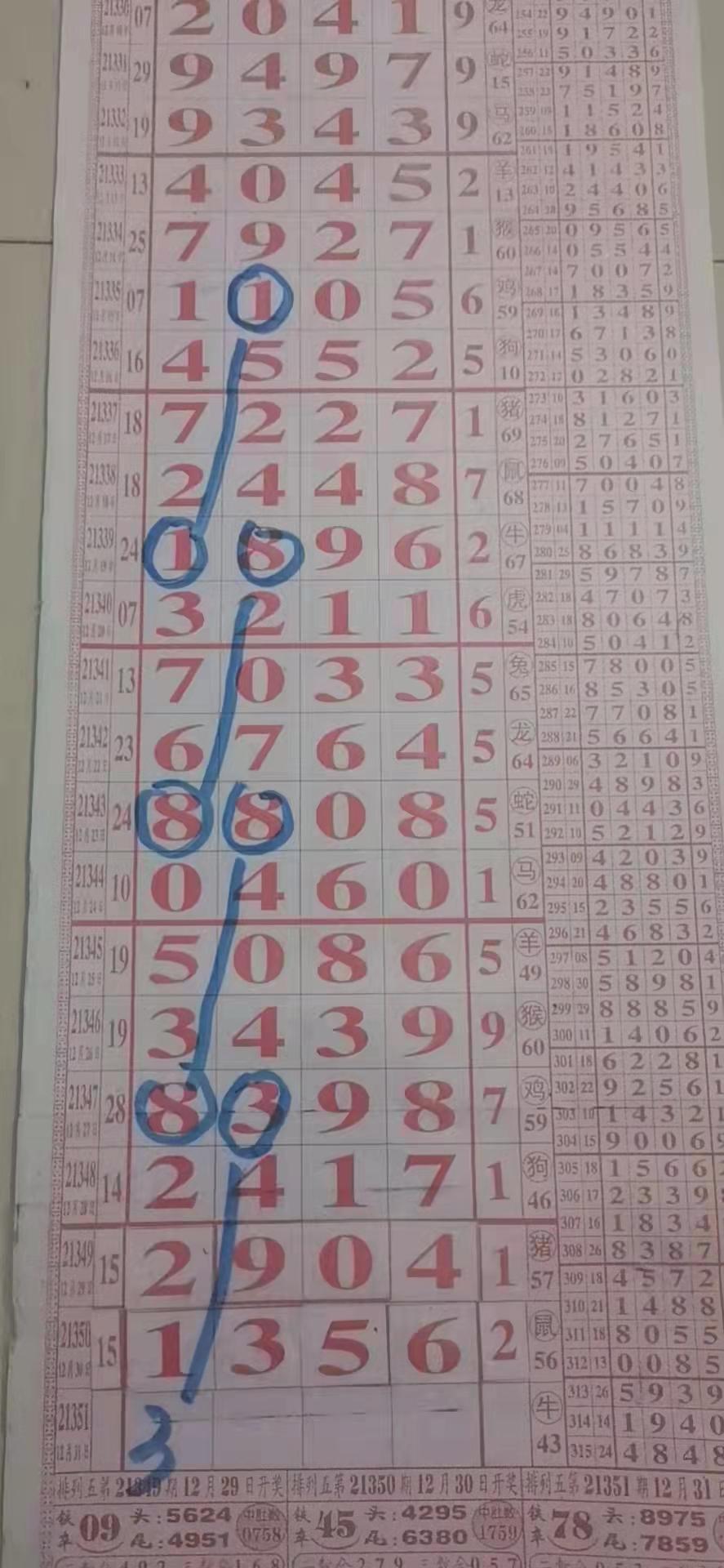 排列三走势图专业版解析